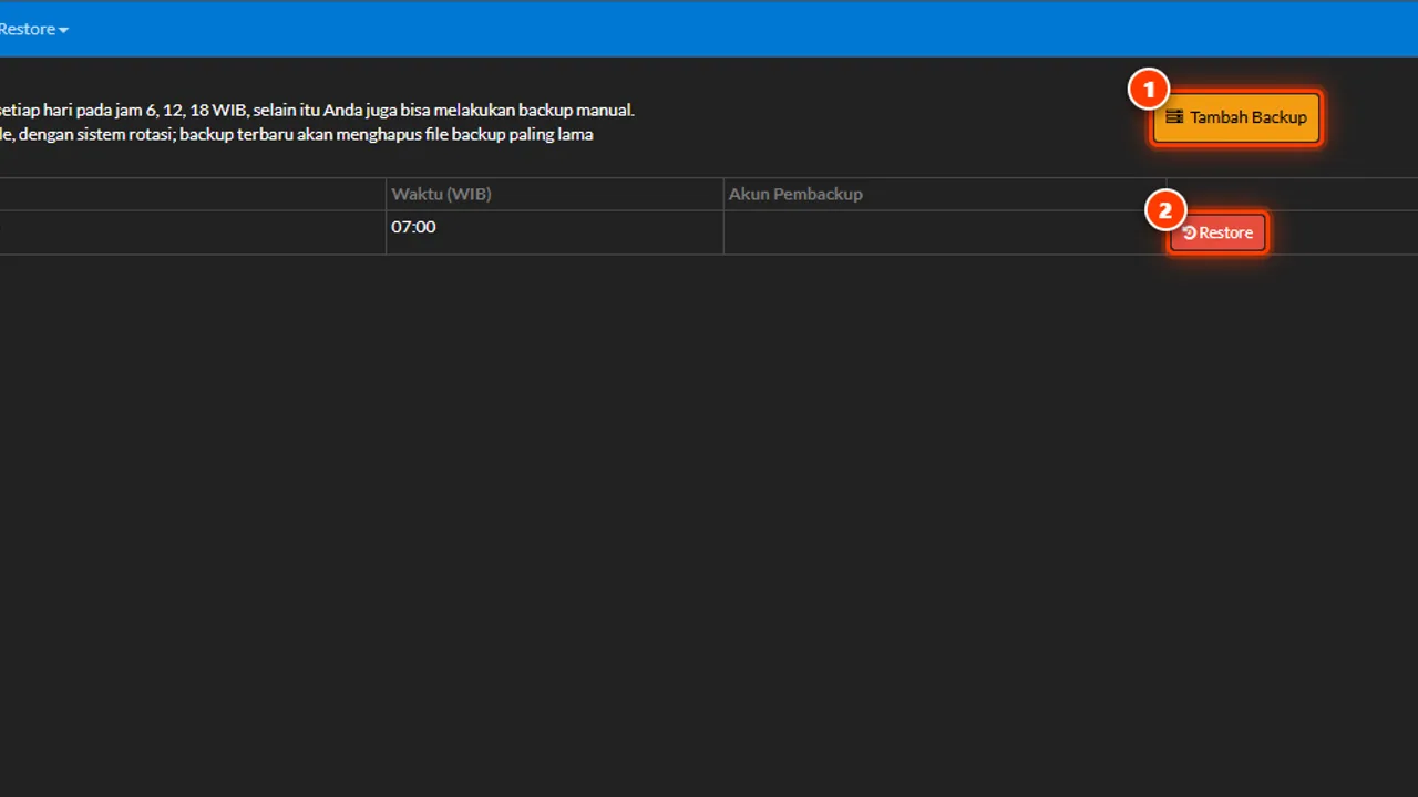 Illustration: resetting Store App data