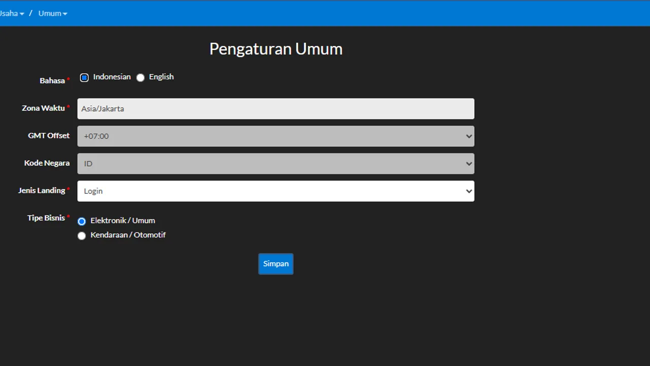 The Store App Settings menu with identity transaction repair and inventory branches